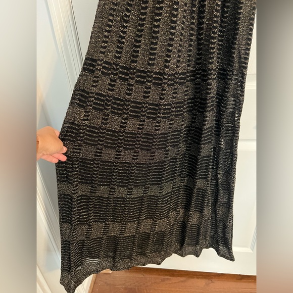 M Missoni Evening lined Gown Black & Metallic Sleeveless with Crew Neck
Size 44 - Picture 9 of 16